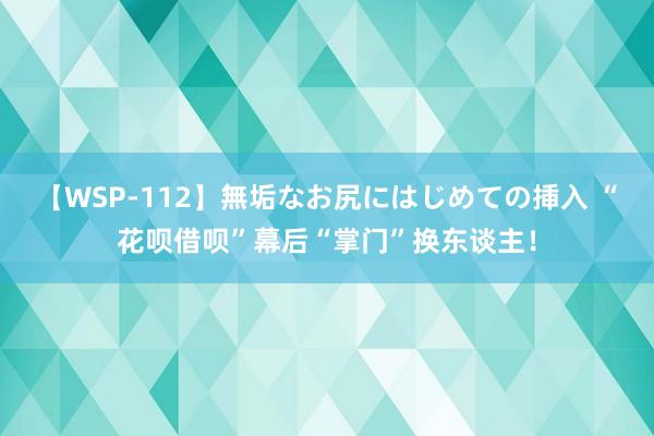 【WSP-112】無垢なお尻にはじめての挿入 “花呗借呗”幕后“掌门”换东谈主！