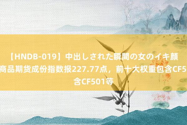 【HNDB-019】中出しされた瞬間の女のイキ顔 中证商品期货成份指数报227.77点，前十大权重包含CF501等