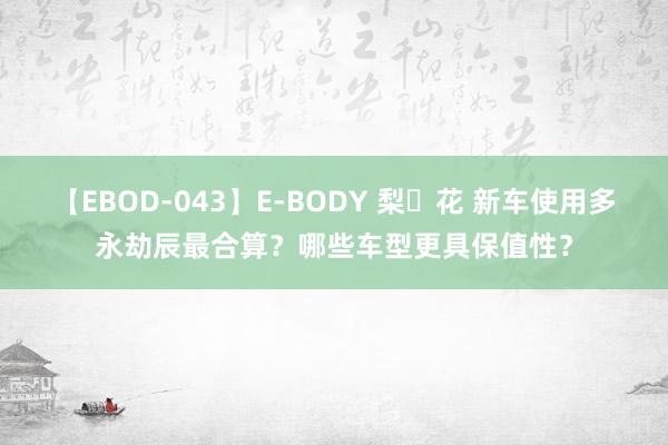 【EBOD-043】E-BODY 梨々花 新车使用多永劫辰最合算？哪些车型更具保值性？