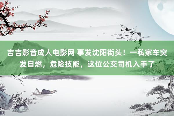 吉吉影音成人电影网 事发沈阳街头！一私家车突发自燃，危险技能，这位公交司机入手了