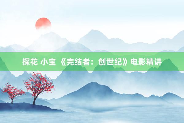 探花 小宝 《完结者：创世纪》电影精讲